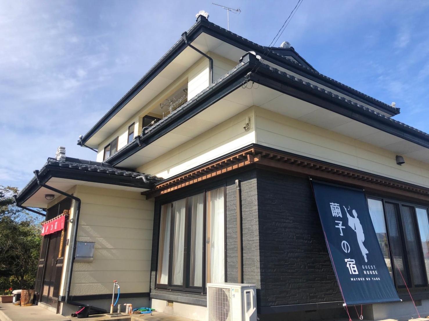 青森伝統芸能を楽しめる繭子の宿 Hotel Hachinohe Exterior photo